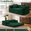 HOOLAMYIE 6-in-1 Modulares Schlafsofa aus Cord, Klappbares Produktbild-Vorschau 6