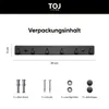 TOJ Living: Appendiabiti a parete da 39 cm – Barra Anteprima dell’immagine prodotto 4