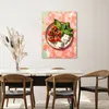 MuchoWow® - Leinwandbilder - Salat - Tomaten - Sommerlich - Produktbild-Vorschau 5