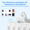 Steckdosenleiste 5 Fach Mit USB Wandmontiert Produktbild-Vorschau 6