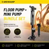 Pompa rowerowa Dunlop z manometrem i zestawem mini pompek – Podgląd zdjęcia produktu 10