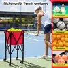 COSTWAY Zusammenklappbarer Tennisballwagen, leichter Produktbild-Vorschau 5