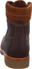 A rear view of a brown leather boot with a tan suede collar. Anteprima dell’immagine prodotto