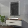 Badspiegel mit LED Beleuchtung und Touch-Schalter - Arica - Produktbild-Vorschau 2