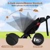 COSTWAY Dreirad Kinderwagen, Reisebuggy mit Produktbild-Vorschau 4