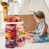 Malplay Shop Supermarkt für Kinder 44 Artikel, Kasse Korb Produktbild-Vorschau 5