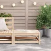 Sgabello da giardino 70x70x30 cm in legno di pino massiccio Anteprima dell’immagine prodotto 3