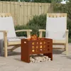 vidaXL Pozzetto marrone 50 x 30 x 40 cm in acciaio Anteprima dell’immagine prodotto 3