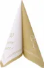 Airlaid Serviette Happy Years 70 Jahre in Gold, 40 x 40 cm, Produktbild-Vorschau 1