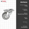 Möbelrad, Durchmesser 42mm/15kg, Drehplatte | Möbelrad | Produktbild-Vorschau 3