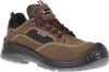 A single brown work shoe is shown against a white background. Produktbild-Vorschau