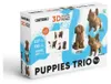 3D puzzle, PUPPIES TRIO, Karton, 227 dílků Náhled obrázku produktu 20