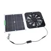 A solar panel and a fan are shown against a white background. Produktbild-Vorschau