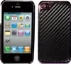 Schutzhülle Apple iPhone 4 4S Hardcase Schwarz Silber Produktbild-Vorschau 1