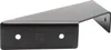 A black metal shelf bracket is shown against a white background. Produktbild-Vorschau