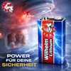 4 ks lithiové 9V blokové baterie Wilhelm pro detektory Náhled obrázku produktu 4