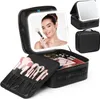 Kosmetiktasche mit Beleuchtetem Spiegel, Make Up Tasche mit Produktbild-Vorschau 1