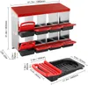 A diagram showing a multi-compartment chicken nesting box with dimensions. Náhled obrázku produktu