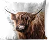 MuchoWow® Outdoor Kissen - Schottisches Hochlandrind - Produktbild-Vorschau 1