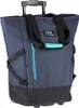 A dark grey rolling duffel bag with black handles and trim, and a teal zipper. Náhľad obrázku produktu