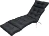 (Noir) Coussin pour chaise longue 180x50x10cm, Coussin pour Voir les images du produit 4