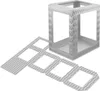 Laternen 3D-Colorwellpappe Höhe 18cm VE=5 Stück dunkelgrün Produktbild-Vorschau 1