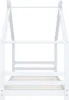 vidaXL Dětská postel White Solid Pine 90x200 cm Náhled obrázku produktu 2