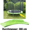 Trampolin Randabdeckung - 366 cm Durchmesser - grün Produktbild-Vorschau 1
