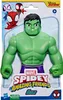 Figur Hasbro Spidey in Super Kumpel Hulk 22,5 cm Produktbild-Vorschau 1