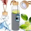 Butelka na wodę szklana z silikonowym pokrowcem 500 ml Podgląd zdjęcia produktu 6