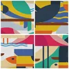 Bild auf Leinwand - Leinwandbild - Vogel Abstraktion - Produktbild-Vorschau 8