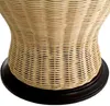 Casa Padrino Luxus Rattan Tischleuchte Naturfarben / Produktbild-Vorschau 4