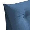 Rückenkissen Bett 180cm,Samt Rückenlehne Kissen,Keilkissen Produktbild-Vorschau 7