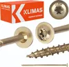 Klimas śruby z łbem talerzowym żółte 10x280 - 25 szt. Podgląd zdjęcia produktu 1