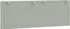 A light gray upholstered headboard with visible loops for attachment. Anteprima dell’immagine prodotto