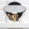 Katzenklappe mit 4-facher Verriegelung - Haustiere drinnen Produktbild-Vorschau 2