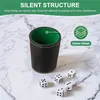 5 Gobelets à dés Gobelets à dés avec dés d'yeux Set de Voir les images du produit 3