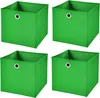 4 Stück Grün Faltbox 28 x 28 x 28 cm  Aufbewahrungsbox Produktbild-Vorschau 1