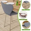2er Set Esszimmerstuhl aus Kunststoff Wohnzimmerstuhl Produktbild-Vorschau 4