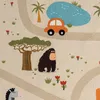 Detský koberec Hrací koberec safari / ulice protišmykový Náhľad obrázku produktu 4
