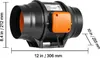 SucceBuy ventilátor do potrubí, 152,4 mm, 323,7 CFM, Náhled obrázku produktu 8