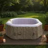 Mobilní (nafukovací) vířivka Belatrix Luxury 155 Rattan Náhled obrázku produktu 1
