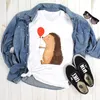Mr. & Mrs. Panda Tshirt Igel Luftballon - Weiß - Geschenk, Produktbild-Vorschau 2