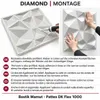 Plastové 3D nástěnné panely Nástěnné dekorace Stropní Náhled obrázku produktu 3