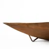 Kapaga Brasero en métal 58 cm, brasero rond en acier patiné Voir les images du produit 4