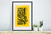 MuchoWow® MuchoWow® Gerahmtes Poster Vintage - Sprichwörter Produktbild-Vorschau 4