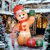 Outsunny opblaasbare kerstdecoratie, 2,45 meter, Productafbeelding-voorbeeld 11