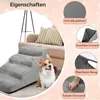Caryota Hundetreppe 4 Stufen, 72 x 40 x 35 cm, Grau, Produktbild-Vorschau 4