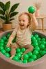 H&F Heimtextilien | 100 palline per piscina 6 cm - Verde | Anteprima dell’immagine prodotto 3