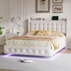ProximaX Polsterbett 140x200cm mit USB & Typ-C, Doppelbett Produktbild-Vorschau 11